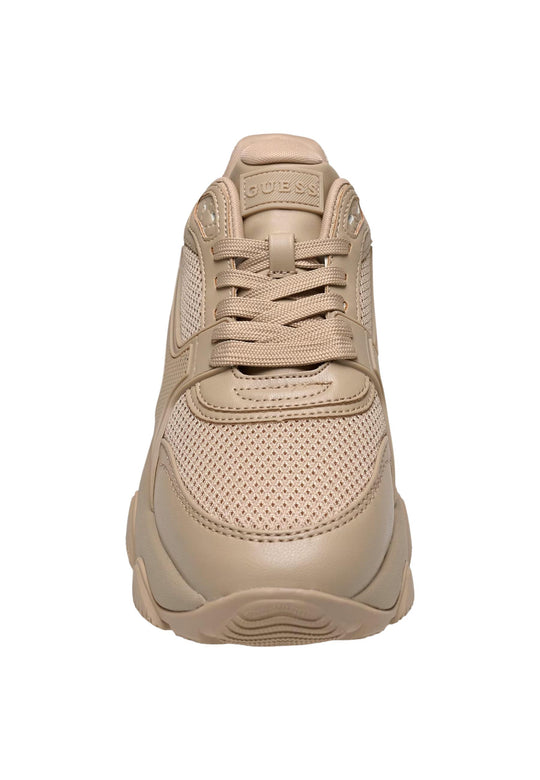 Baskets Guess couleur beige — vue 2