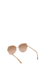 Lunettes de soleil Guess couleur beige — vue 4