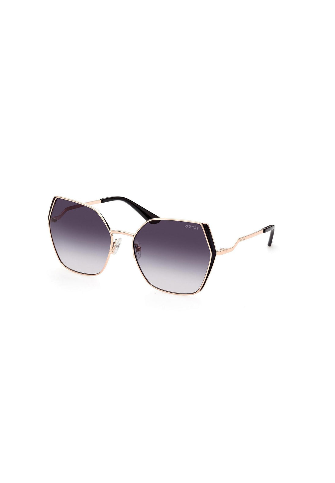 Lunettes de soleil Guess couleur rose — vue 2
