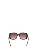 Lunettes de soleil Guess couleur marron — vue 4