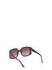 Lunettes de soleil Guess couleur marron — vue 3