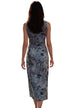 Robe Desigual couleur bleu azur — vue 5