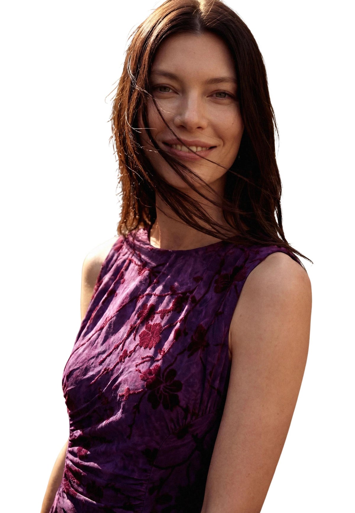 Robe Desigual couleur violet — vue 4