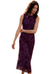 Robe Desigual couleur violet — vue 3