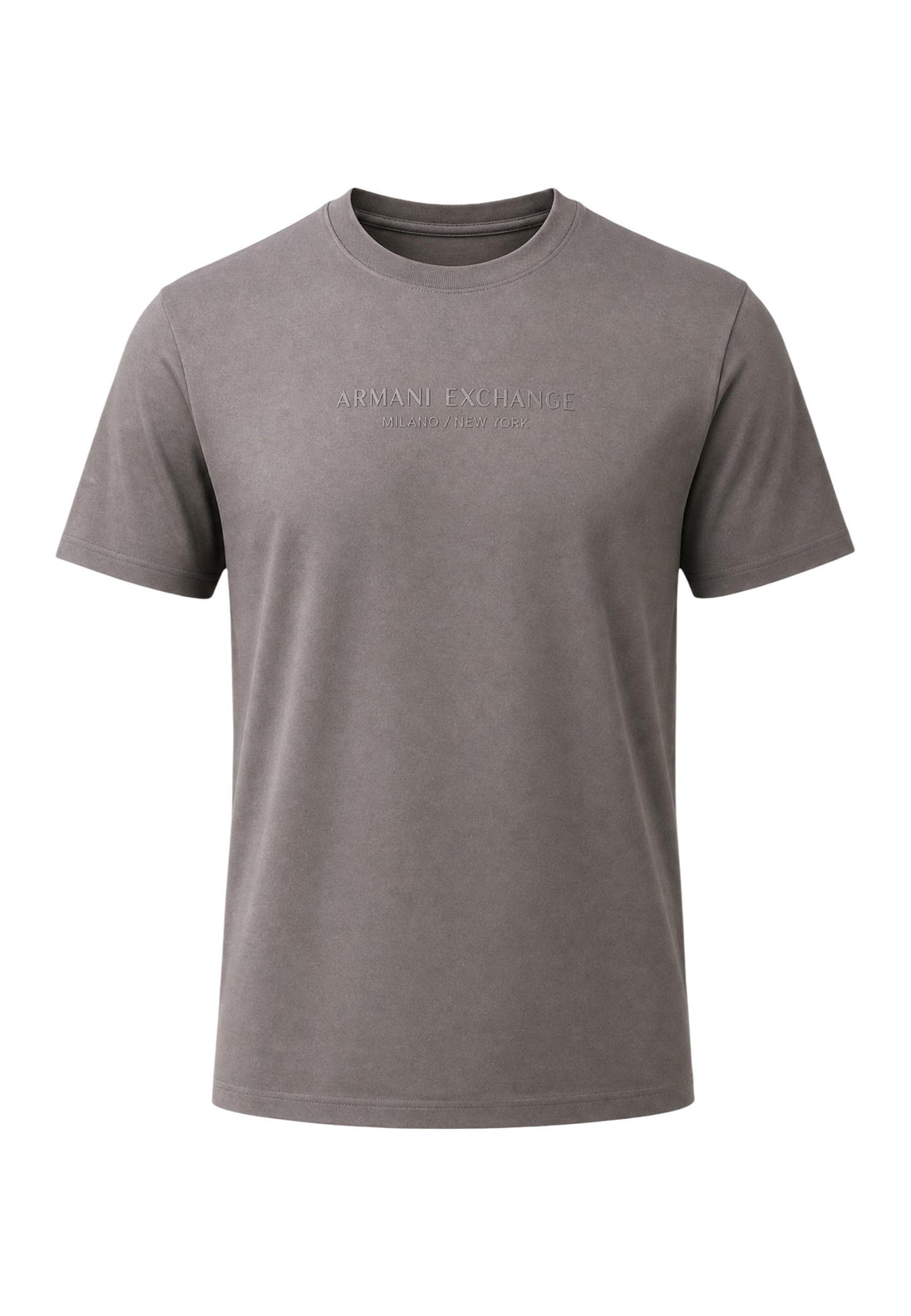 T-shirt Armani Exchange couleur marron — vue 5