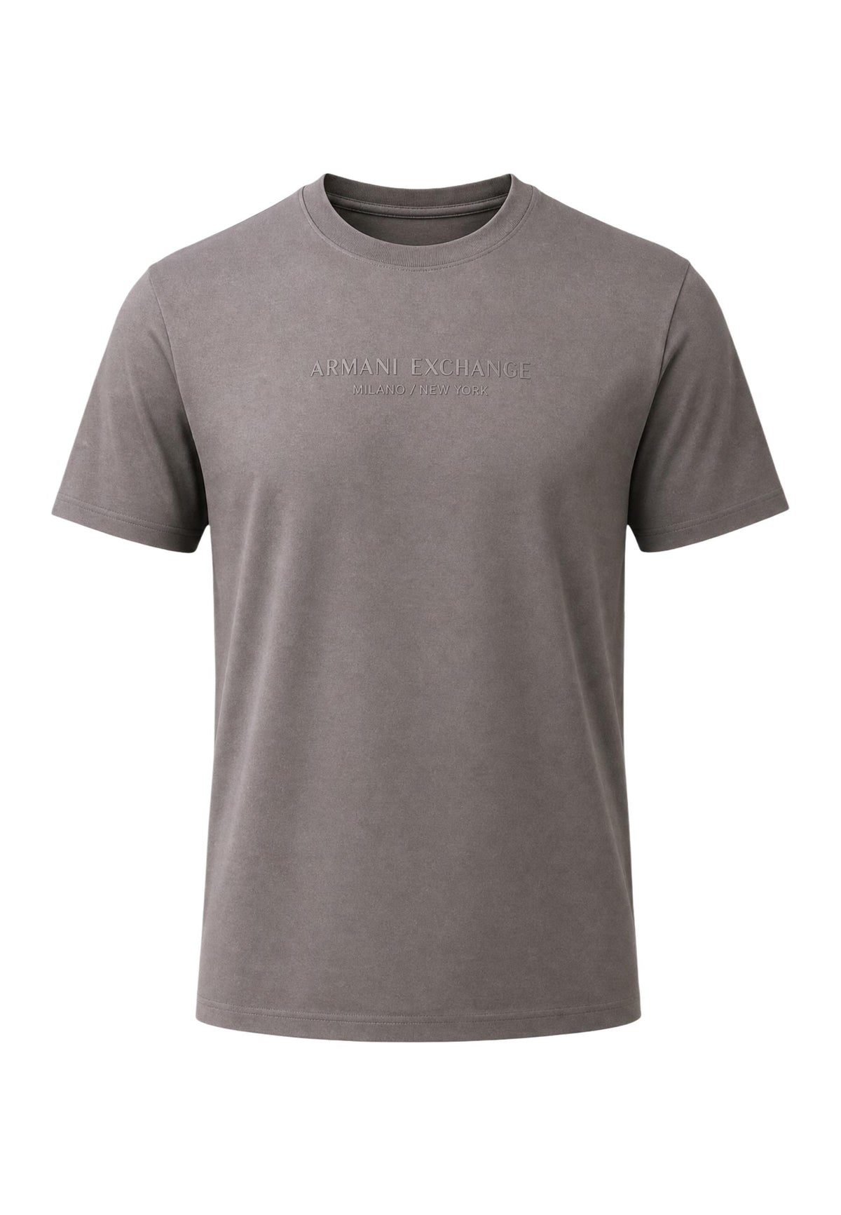 T-shirt Armani Exchange couleur marron — vue 5