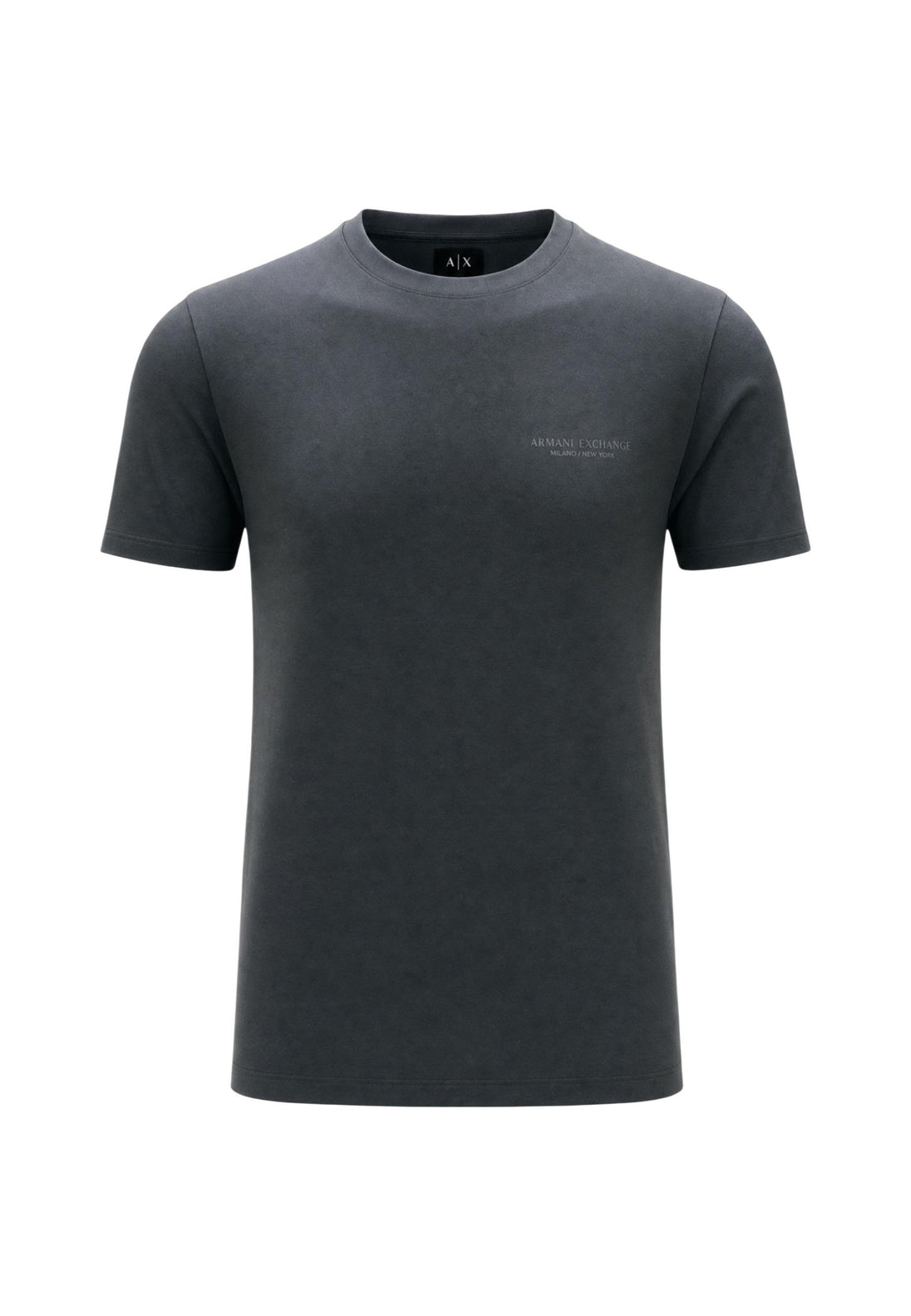 T-shirt Armani Exchange couleur gris — vue 3