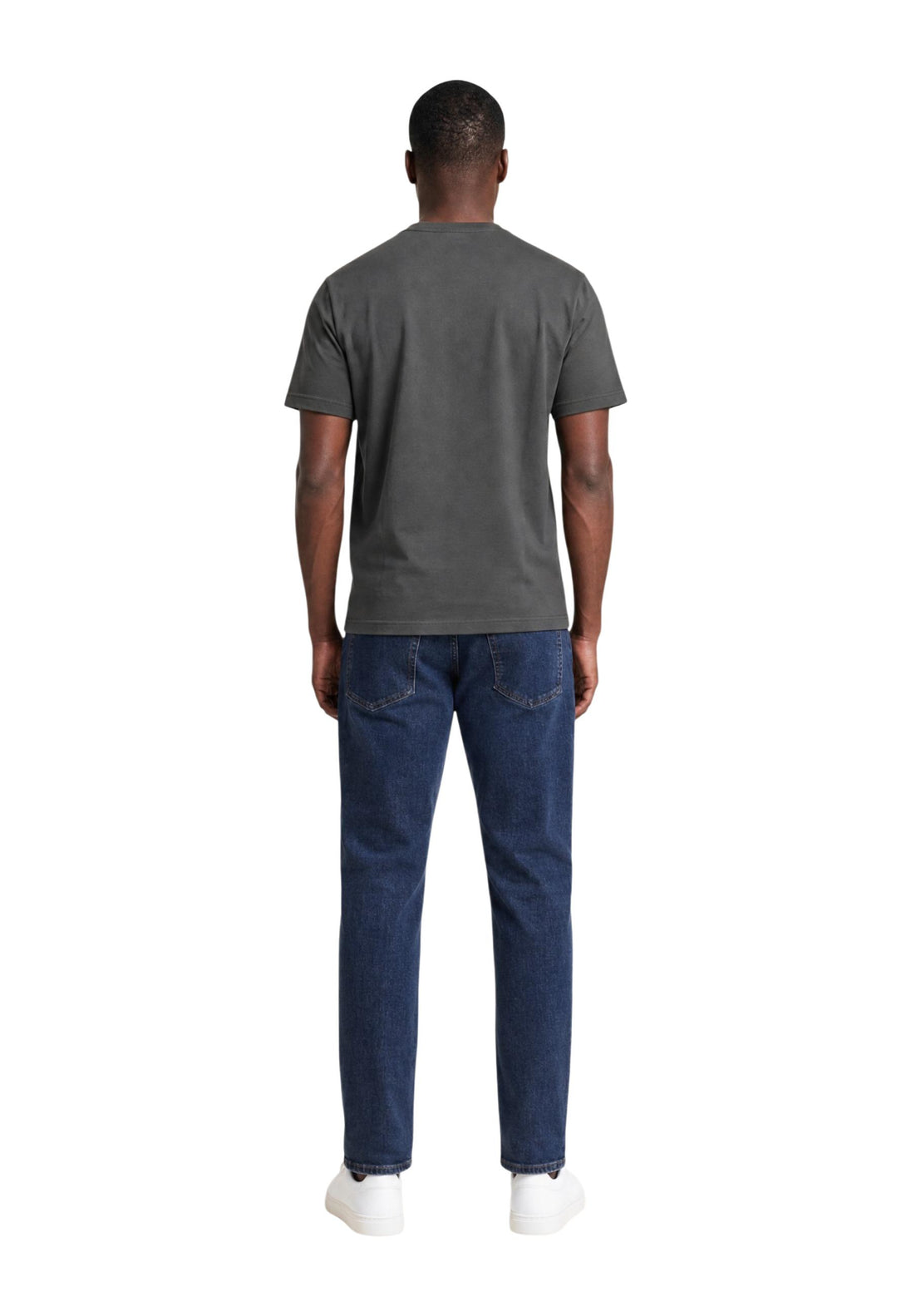 T-shirt Armani Exchange couleur gris — vue 5
