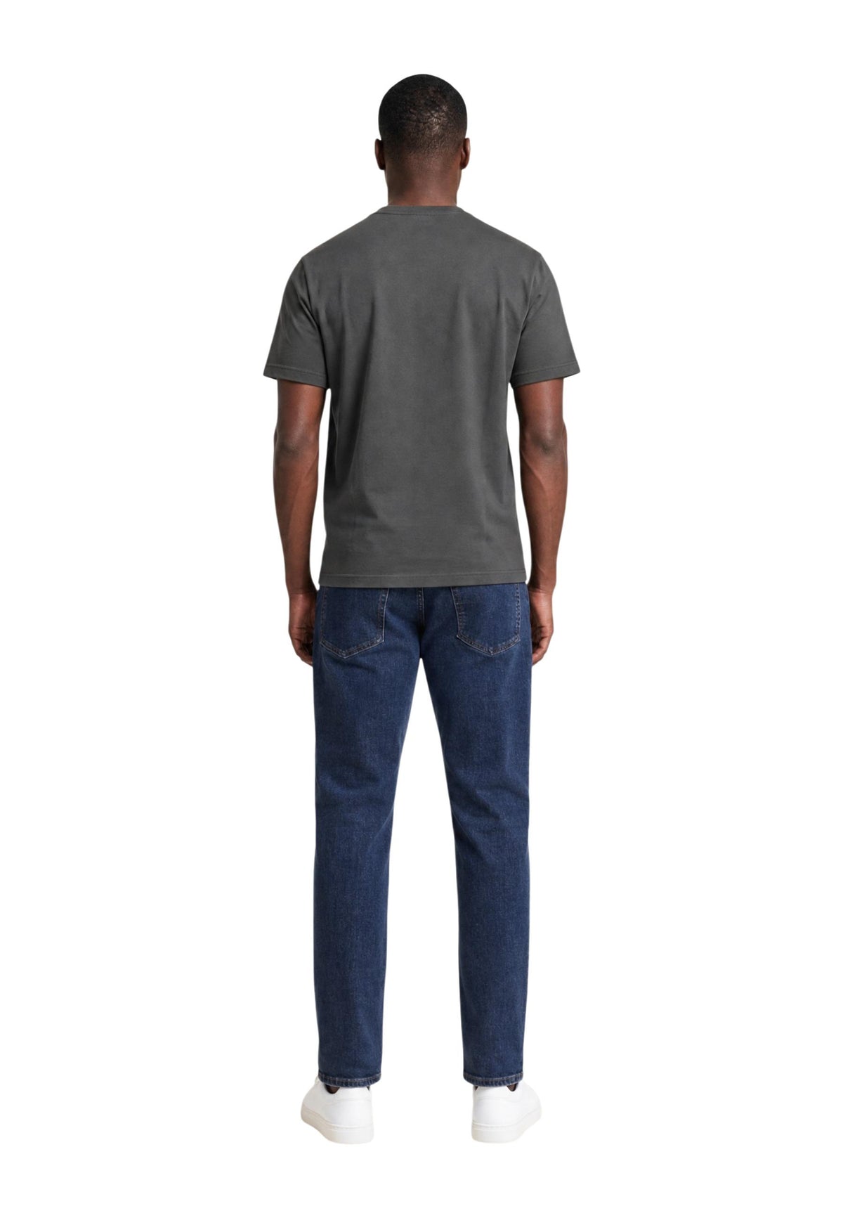 T-shirt Armani Exchange couleur gris — vue 5