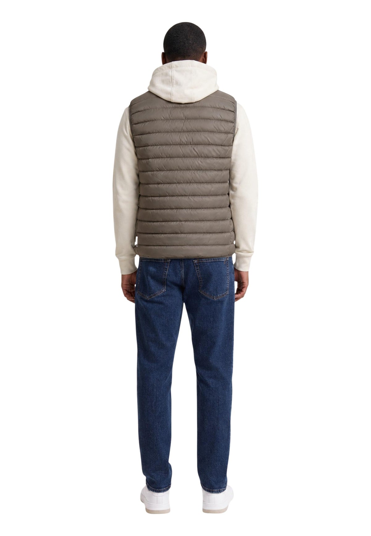 Gilet Armani Exchange couleur marron — vue 5