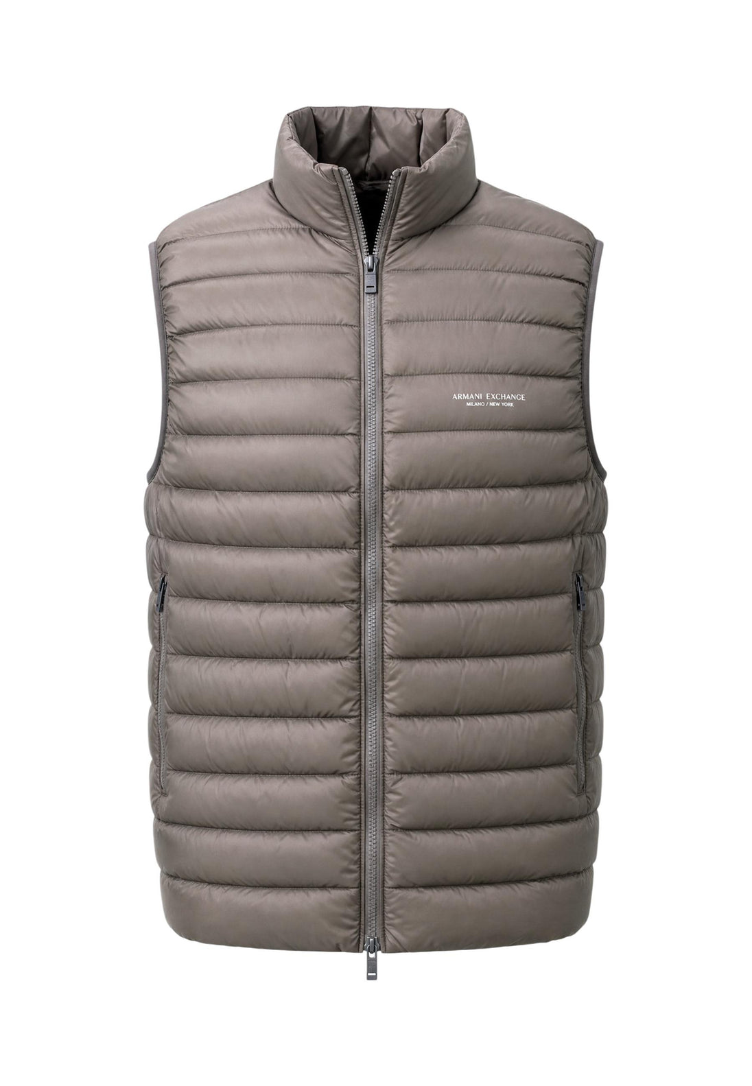 Gilet Armani Exchange couleur marron — vue 2
