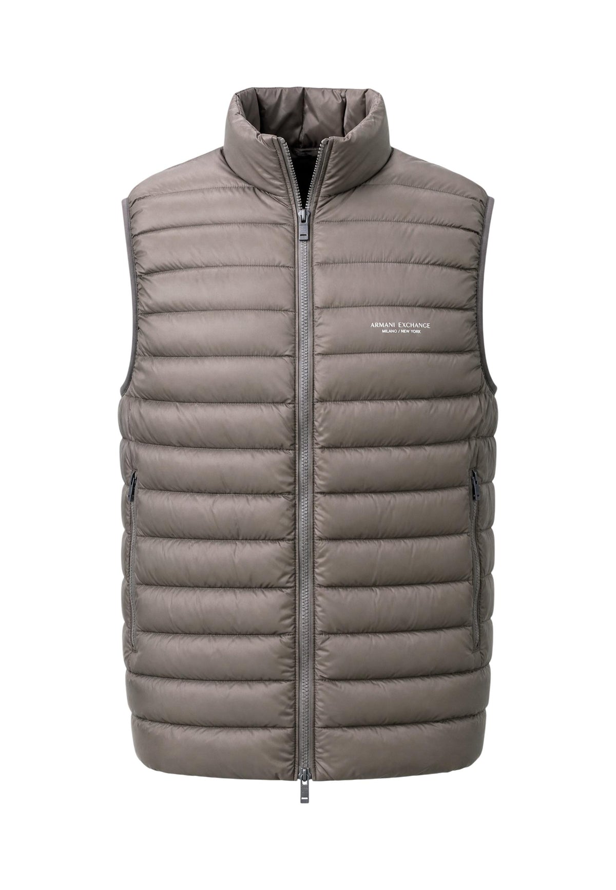 Gilet Armani Exchange couleur marron — vue 2