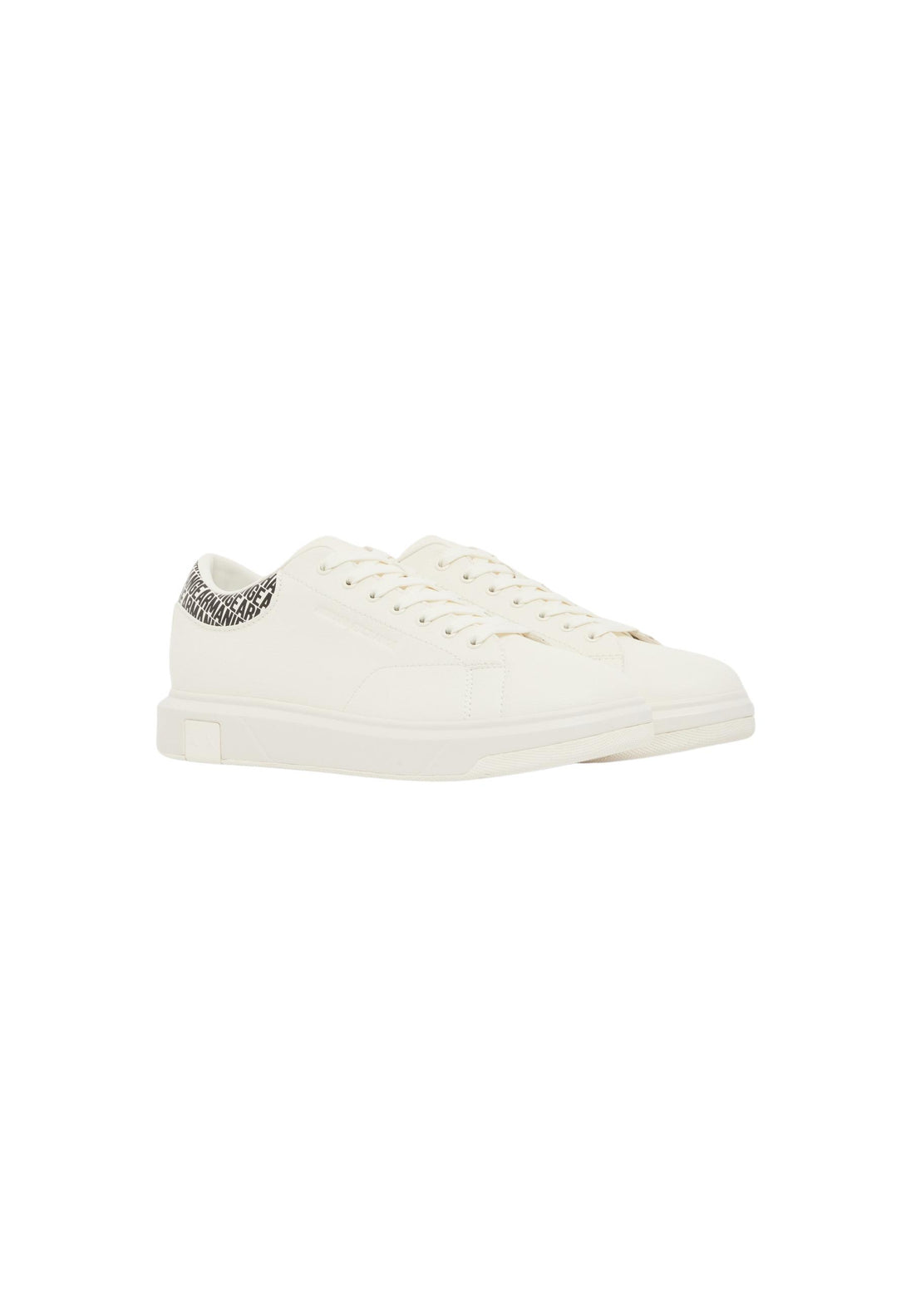 Baskets Armani Exchange couleur blanc — vue 5