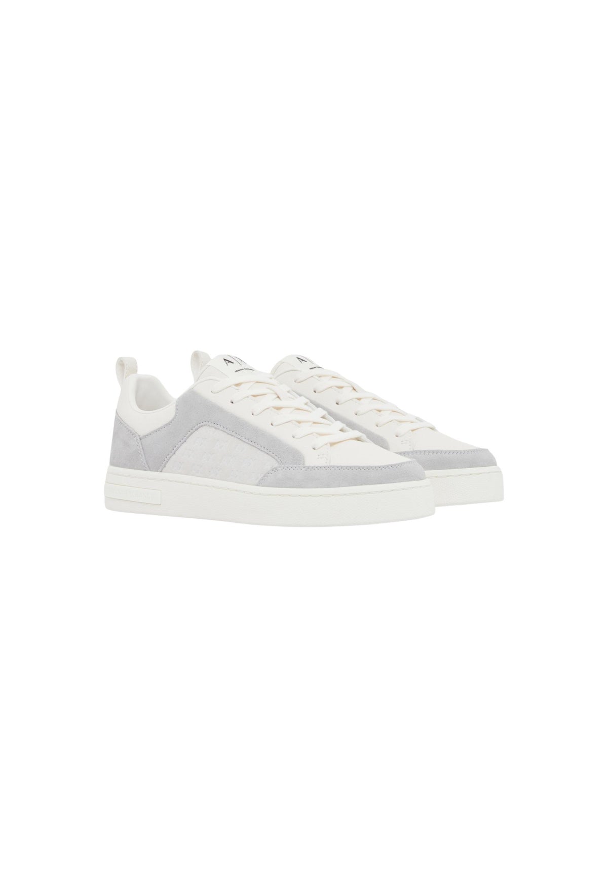Baskets Armani Exchange couleur blanc — vue 5