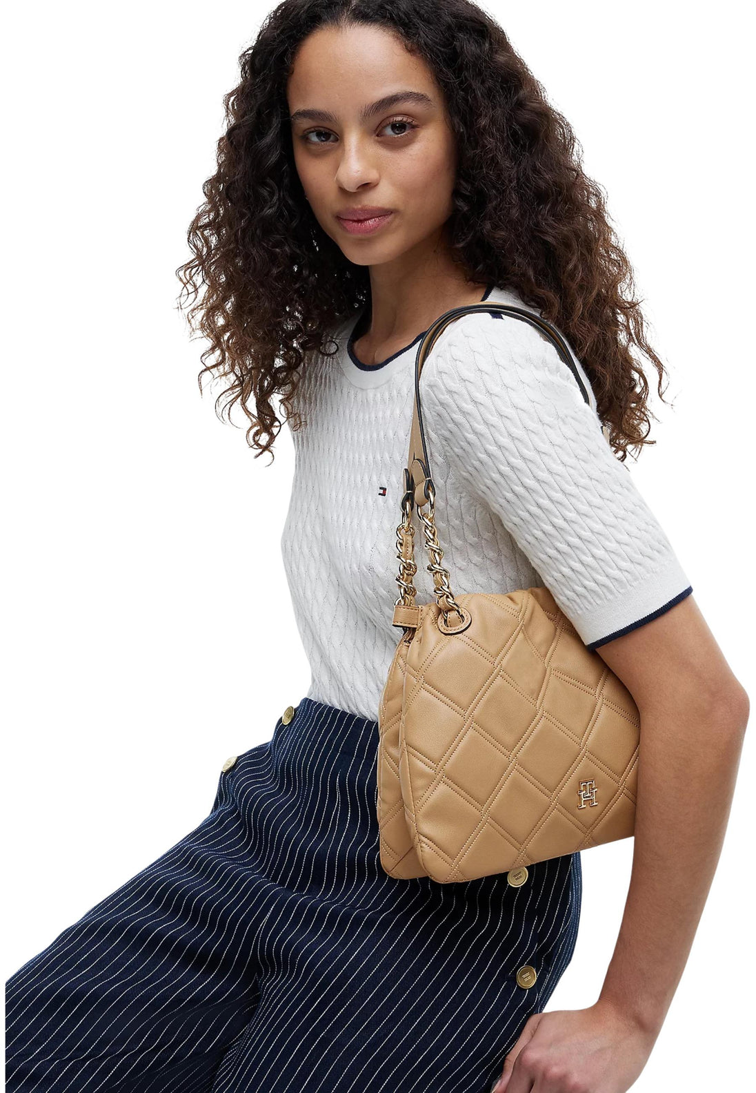 Sac Tommy Hilfiger couleur marron — vue 2