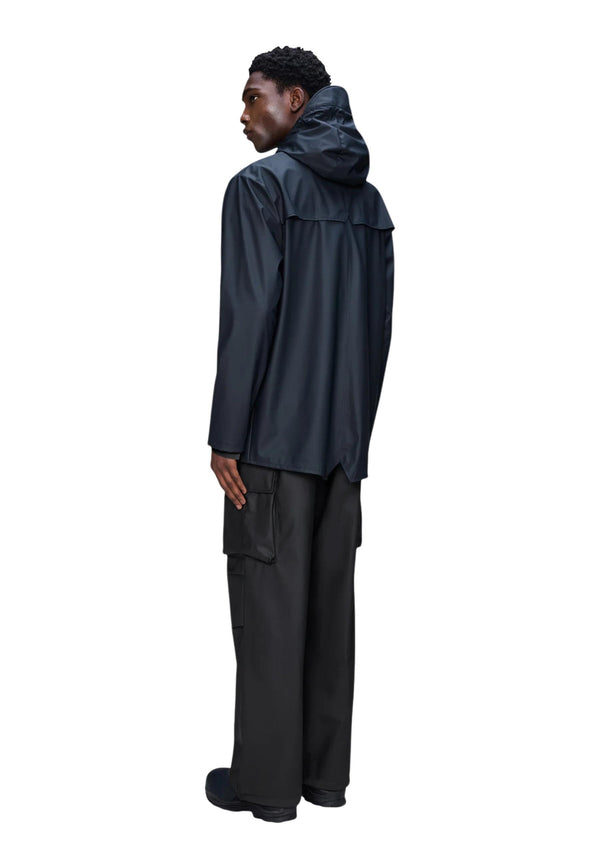 Veste Rains couleur bleu — vue 2