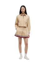 Jupe Tommy Hilfiger Jeans couleur beige — vue 5