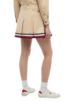 Jupe Tommy Hilfiger Jeans couleur beige — vue 4