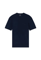 T-shirt Armani Exchange couleur bleu — vue 4