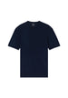 T-shirt Armani Exchange couleur bleu — vue 4