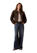 Veste Calvin Klein Jeans couleur marron — vue 5