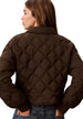 Veste Calvin Klein Jeans couleur marron — vue 2