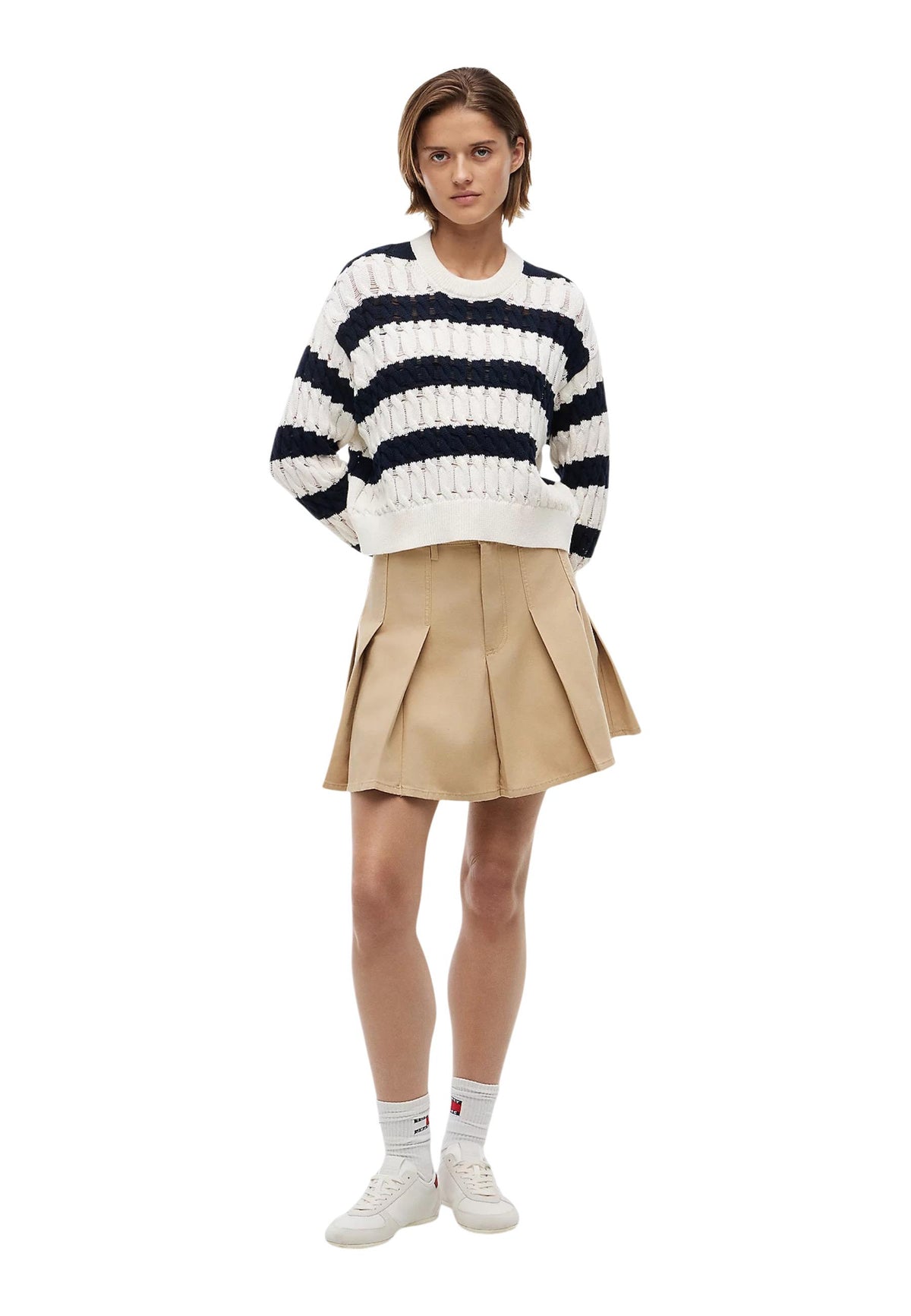 Pull Tommy Hilfiger Jeans couleur bleu — vue 2