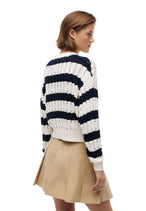 Pull Tommy Hilfiger Jeans couleur bleu — vue 4