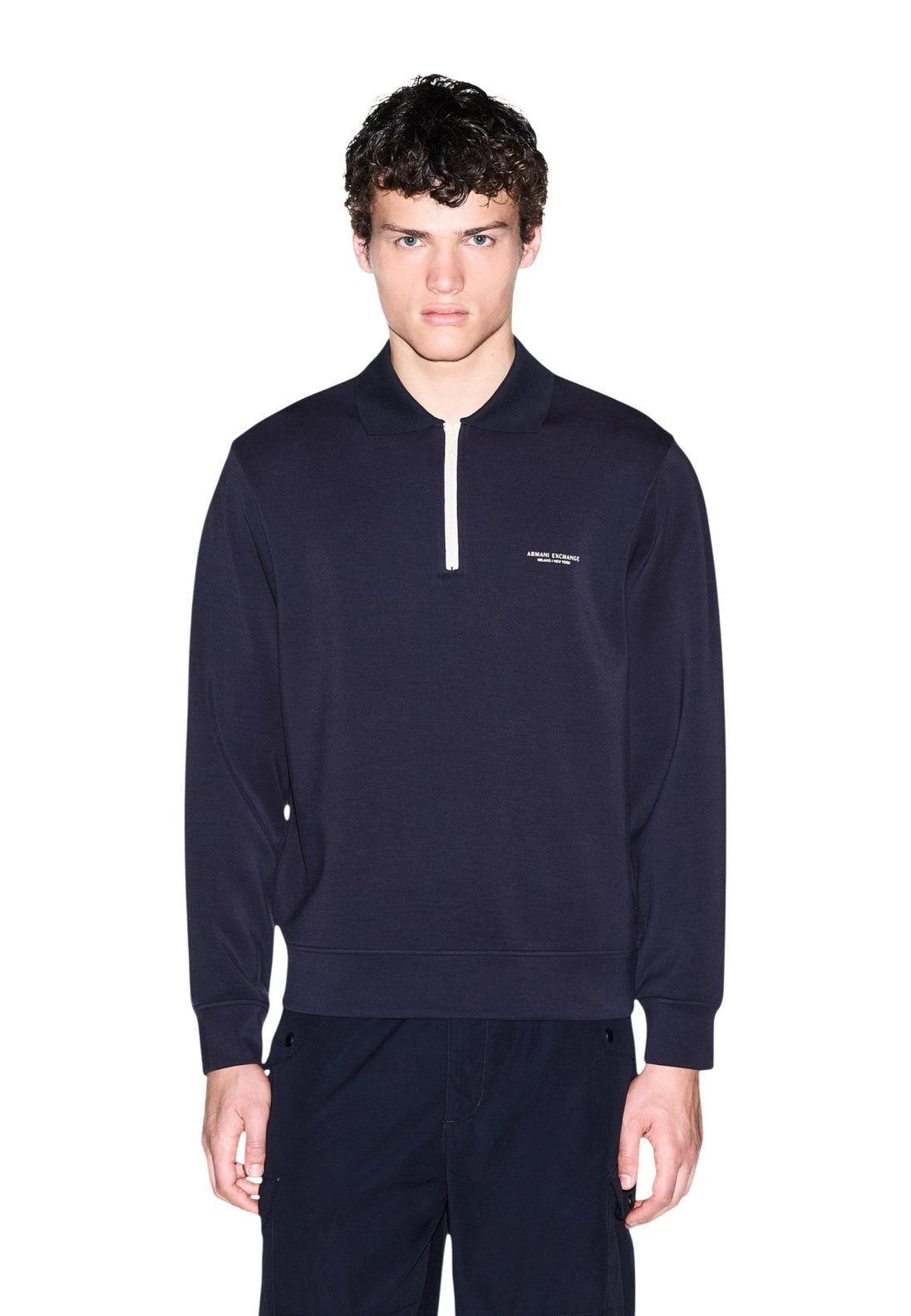 Sweat Armani Exchange couleur bleu