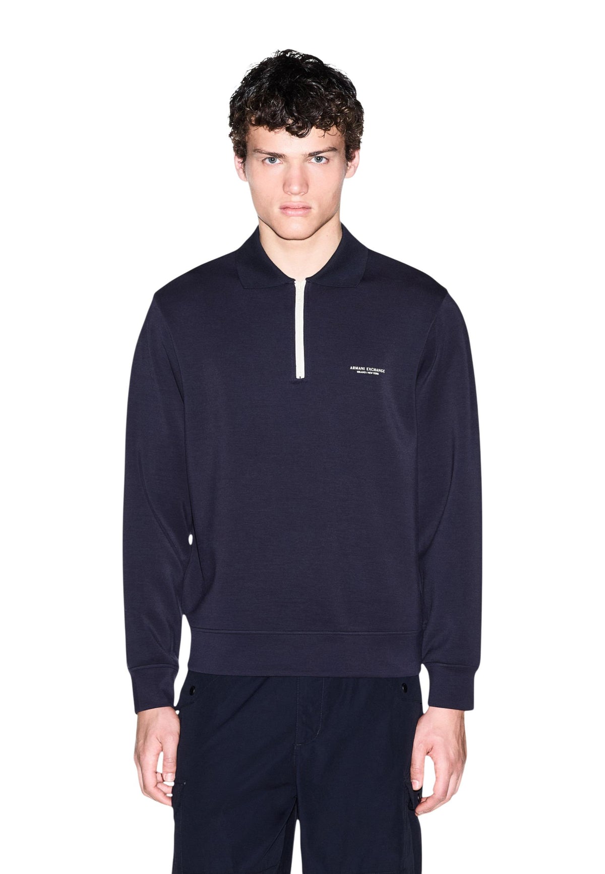 Sweat Armani Exchange couleur bleu