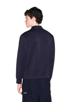 Sweat Armani Exchange couleur bleu — vue 3