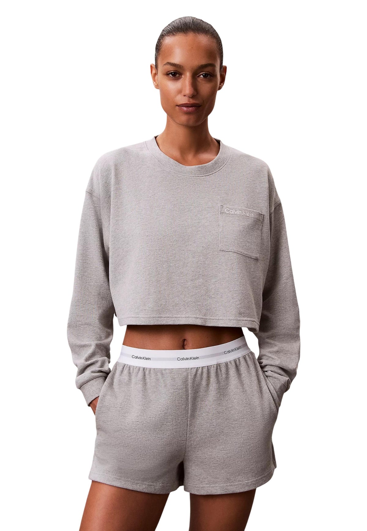 Lingerie Calvin Klein Underwear couleur gris