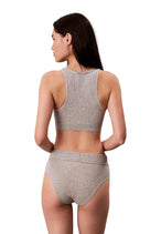 Lingerie Calvin Klein Underwear couleur gris — vue 3