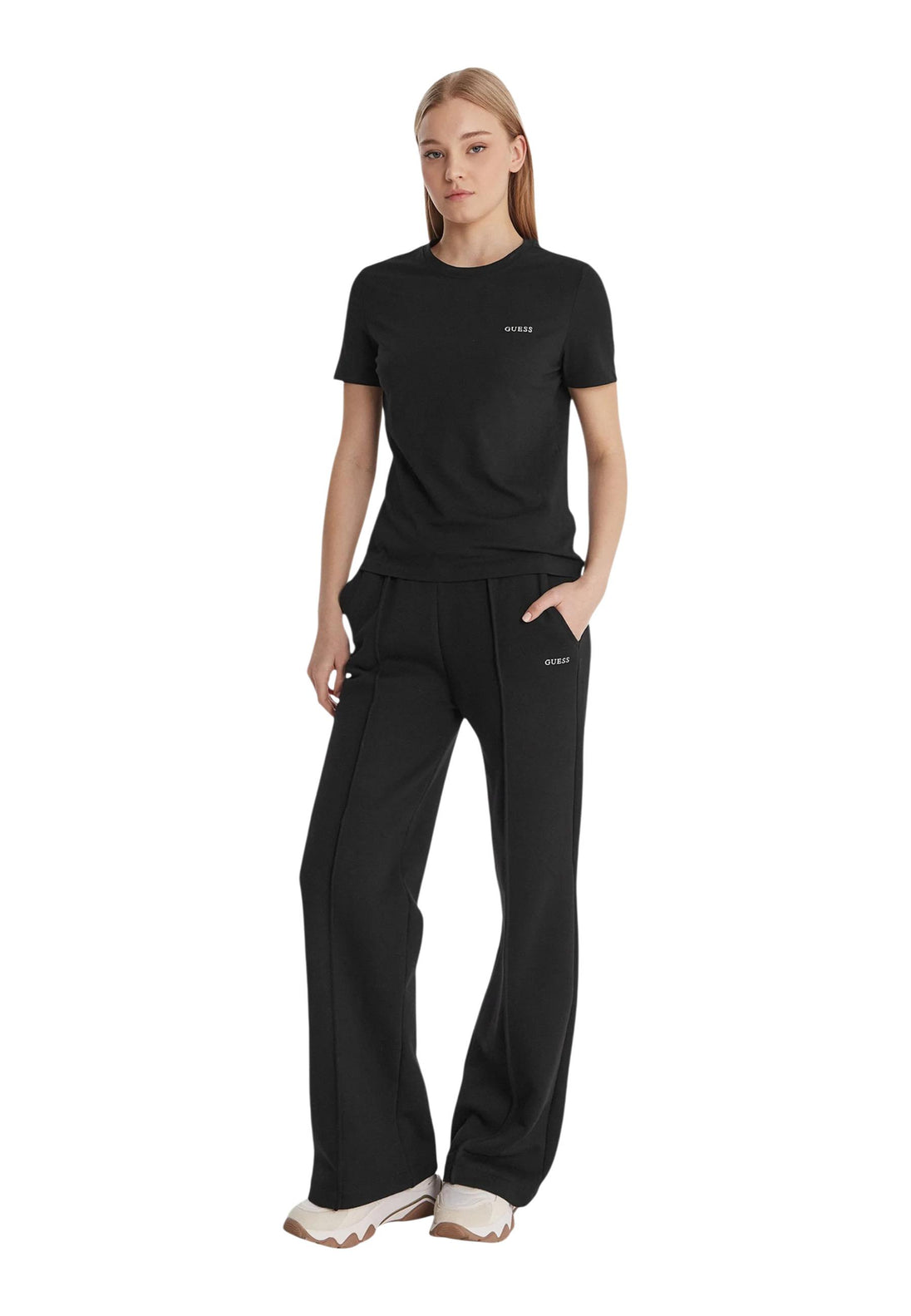 T-shirt Guess Active couleur noir — vue 2