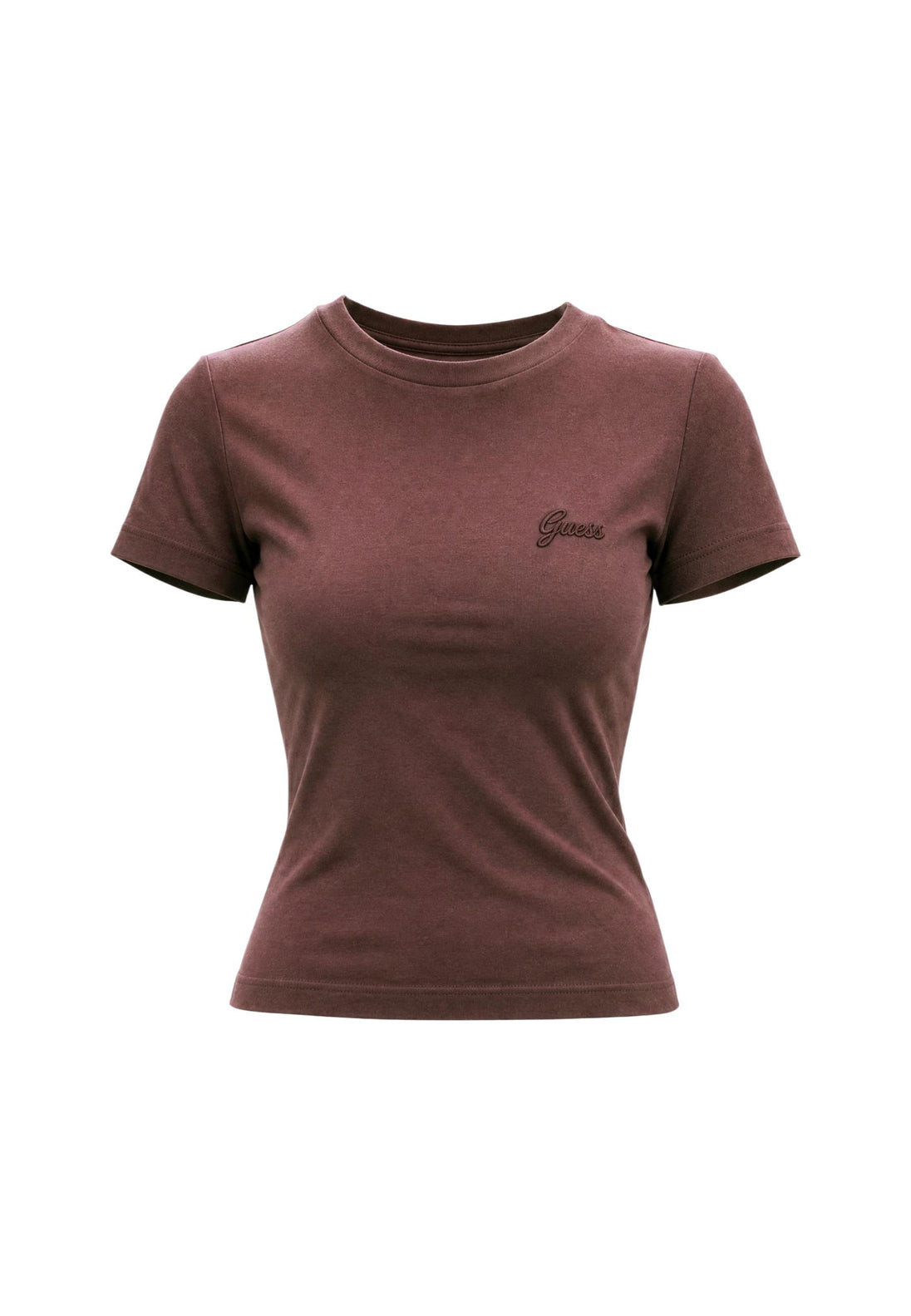 T-shirt Guess Active couleur marron — vue 3