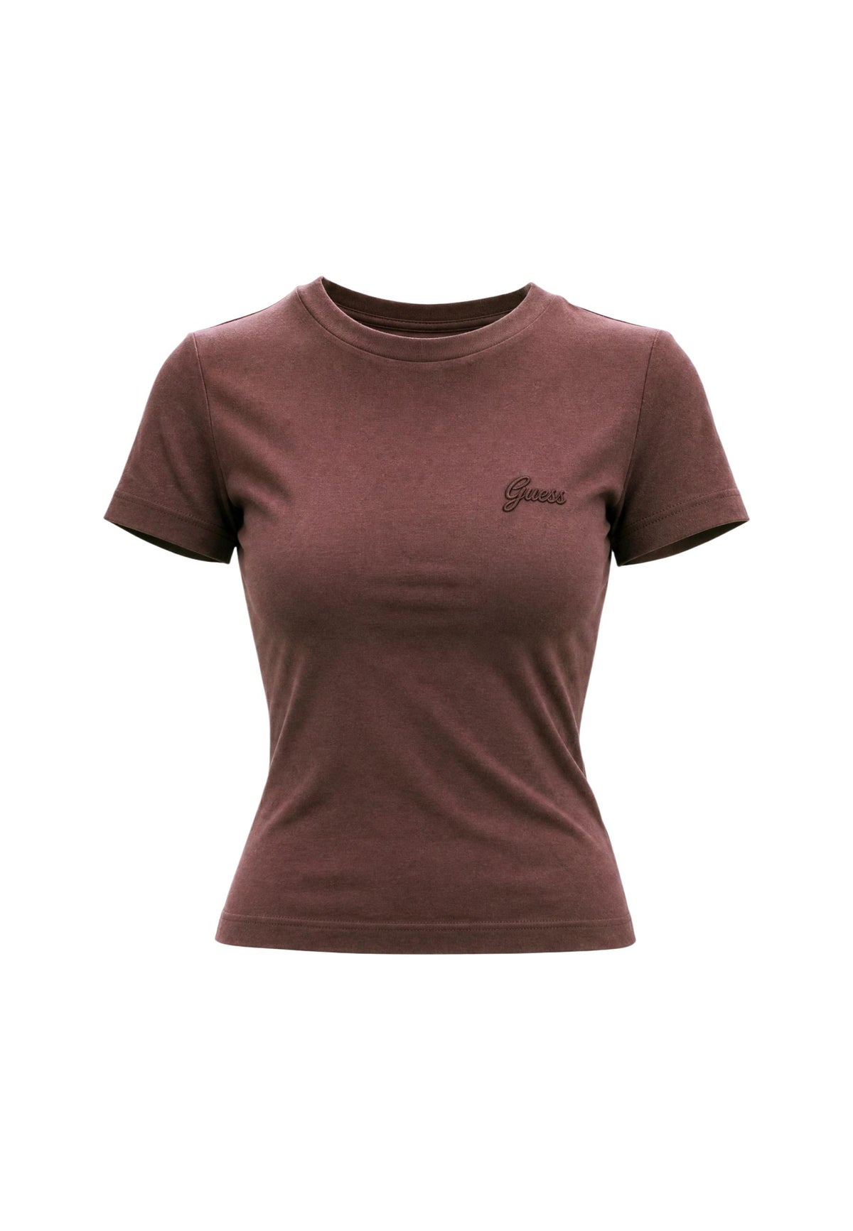 T-shirt Guess Active couleur marron — vue 3