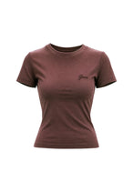 T-shirt Guess Active couleur marron — vue 3