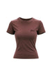 T-shirt Guess Active couleur marron — vue 3