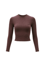 T-shirt Guess Active couleur marron — vue 3