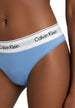 Lingerie Calvin Klein Underwear couleur bleu azur — vue 2