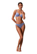 Lingerie Calvin Klein Underwear couleur bleu azur — vue 3