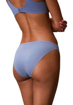 Lingerie Calvin Klein Underwear couleur bleu azur — vue 4