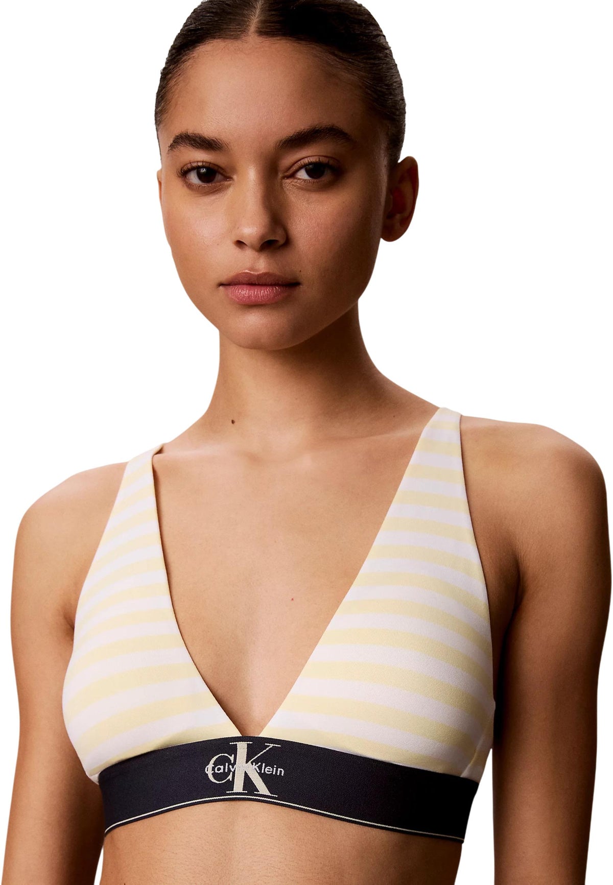 Lingerie Calvin Klein Underwear couleur beige