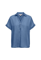 Blouse Only couleur bleu — vue 2