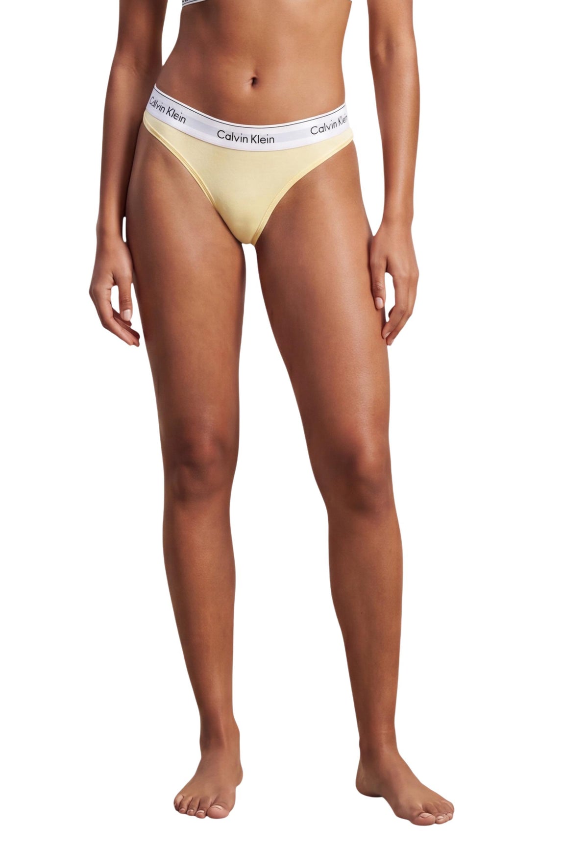 Lingerie Calvin Klein Underwear couleur beige