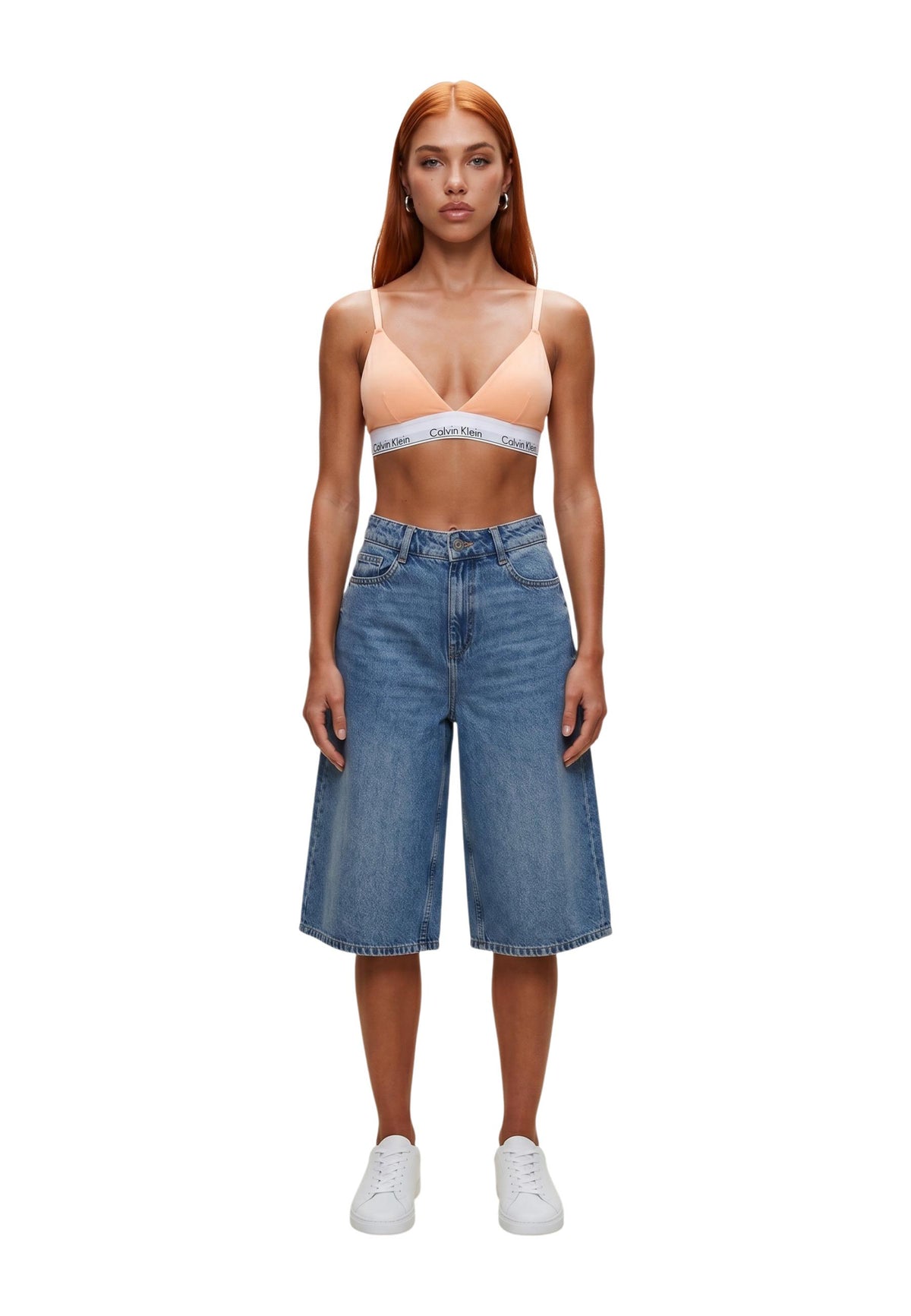 Lingerie Calvin Klein Underwear couleur rose — vue 3