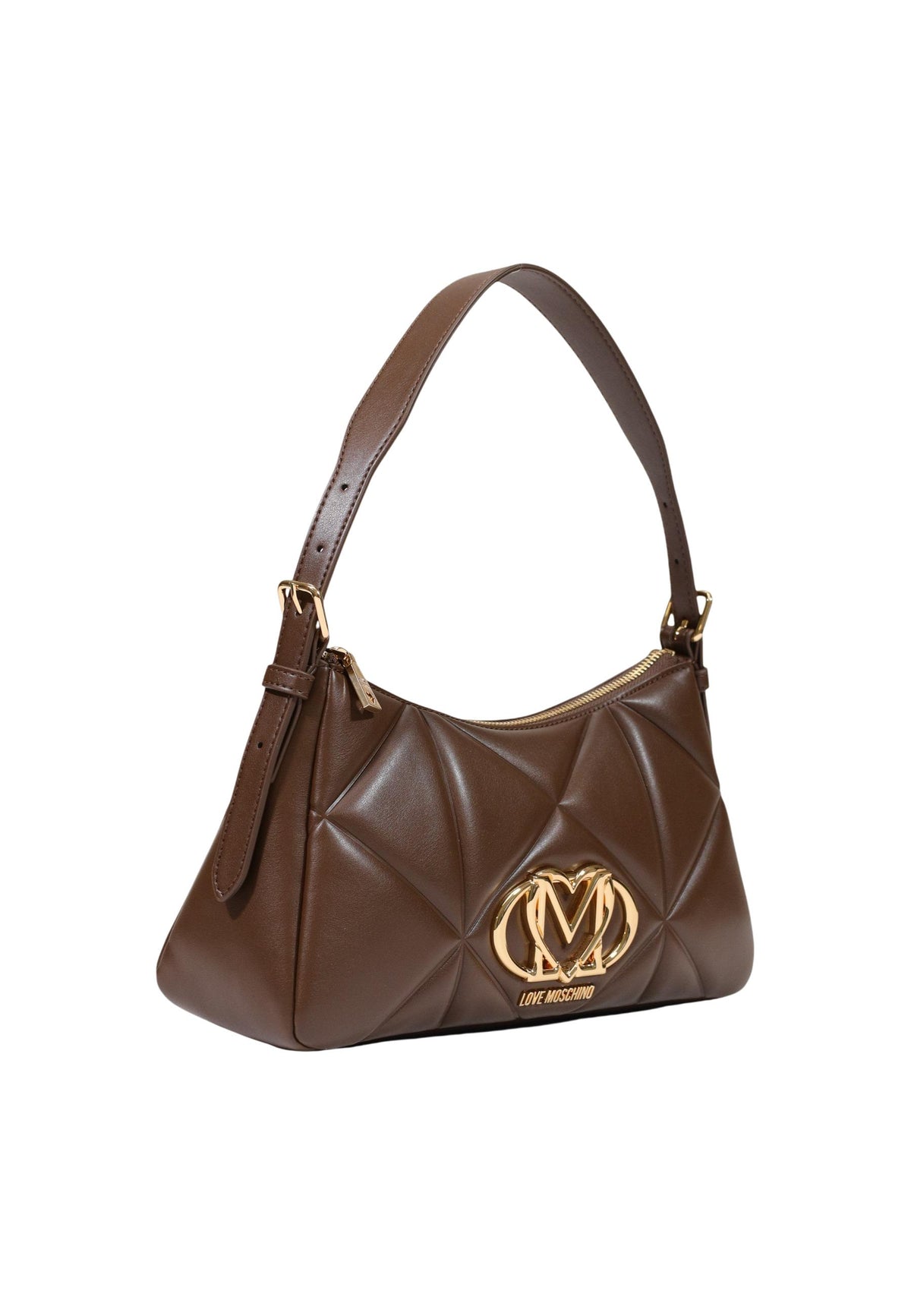 Sac Love Moschino couleur marron — vue 2