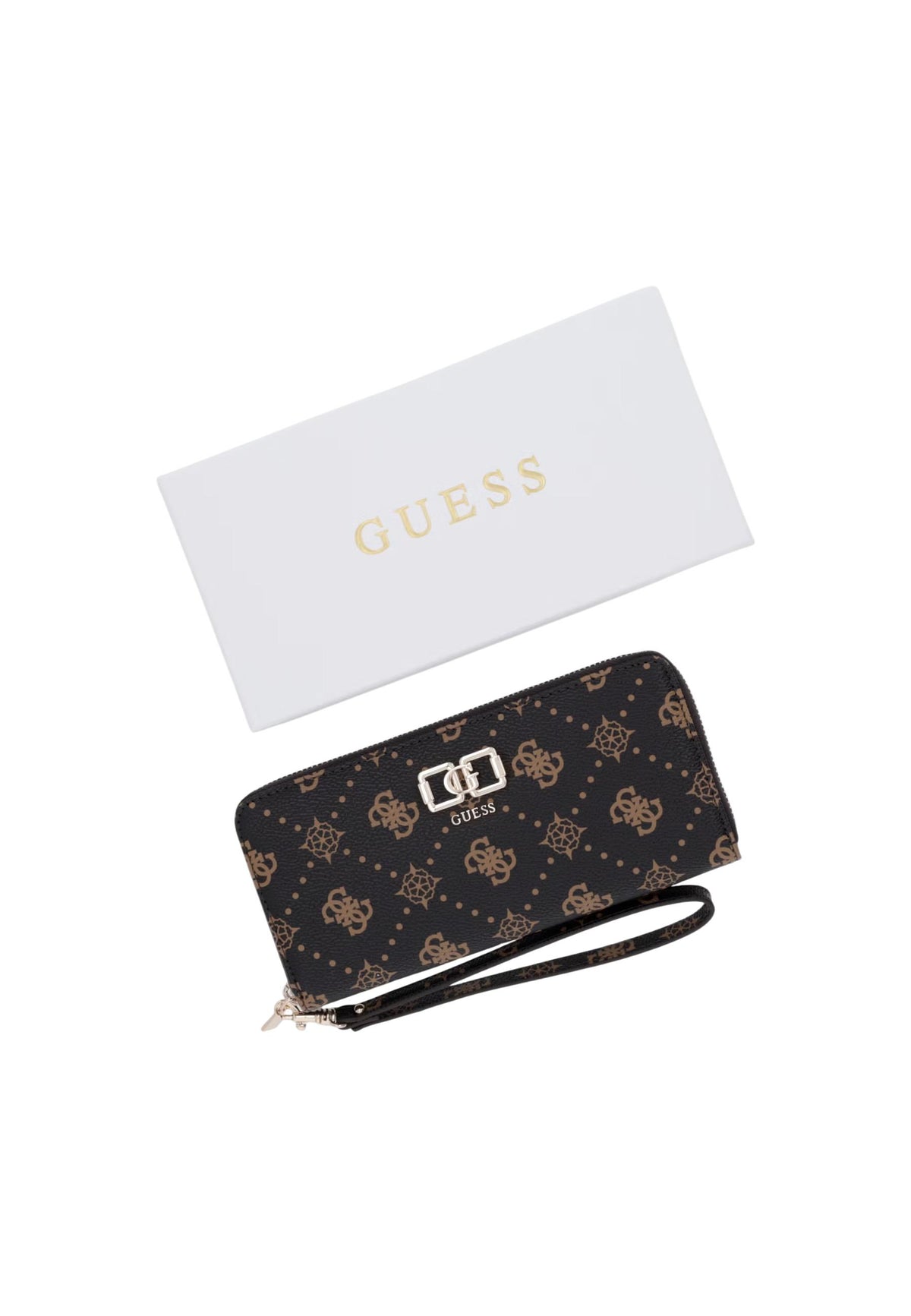 Portefeuille Guess couleur marron — vue 4