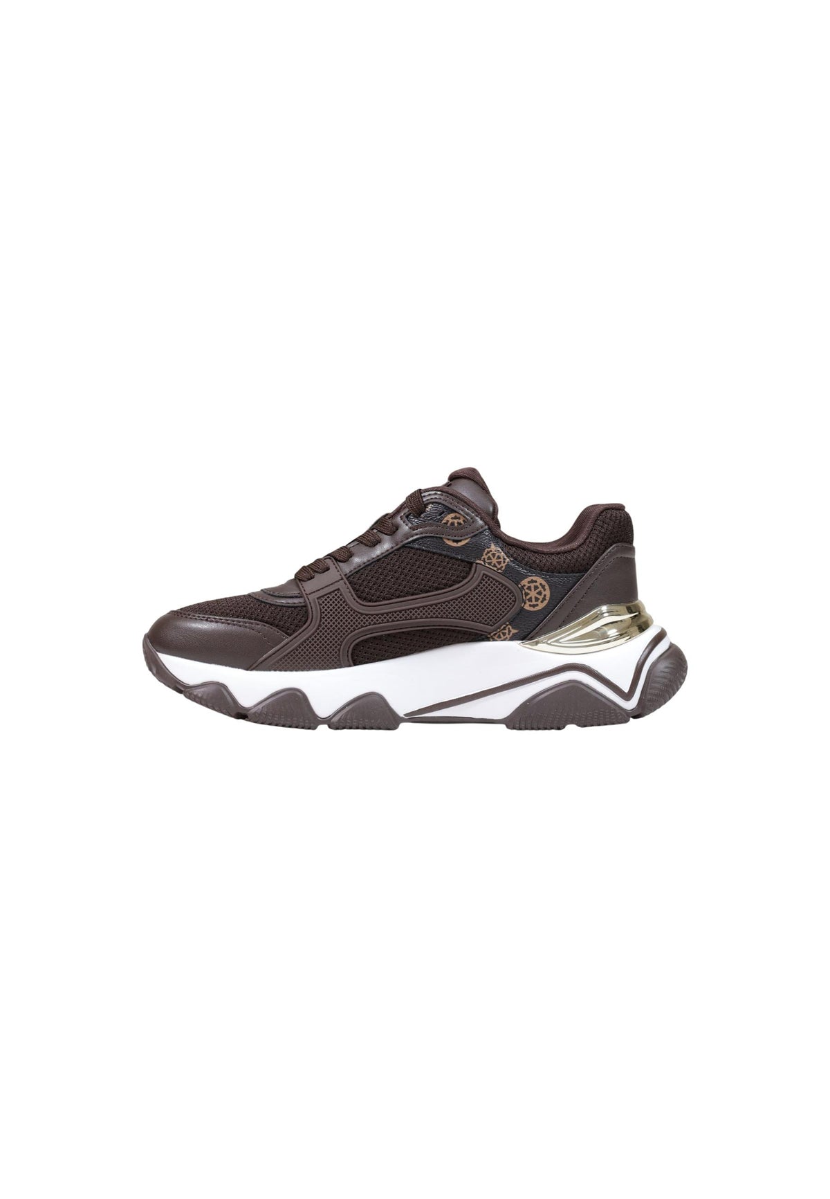 Baskets Guess couleur marron — vue 3