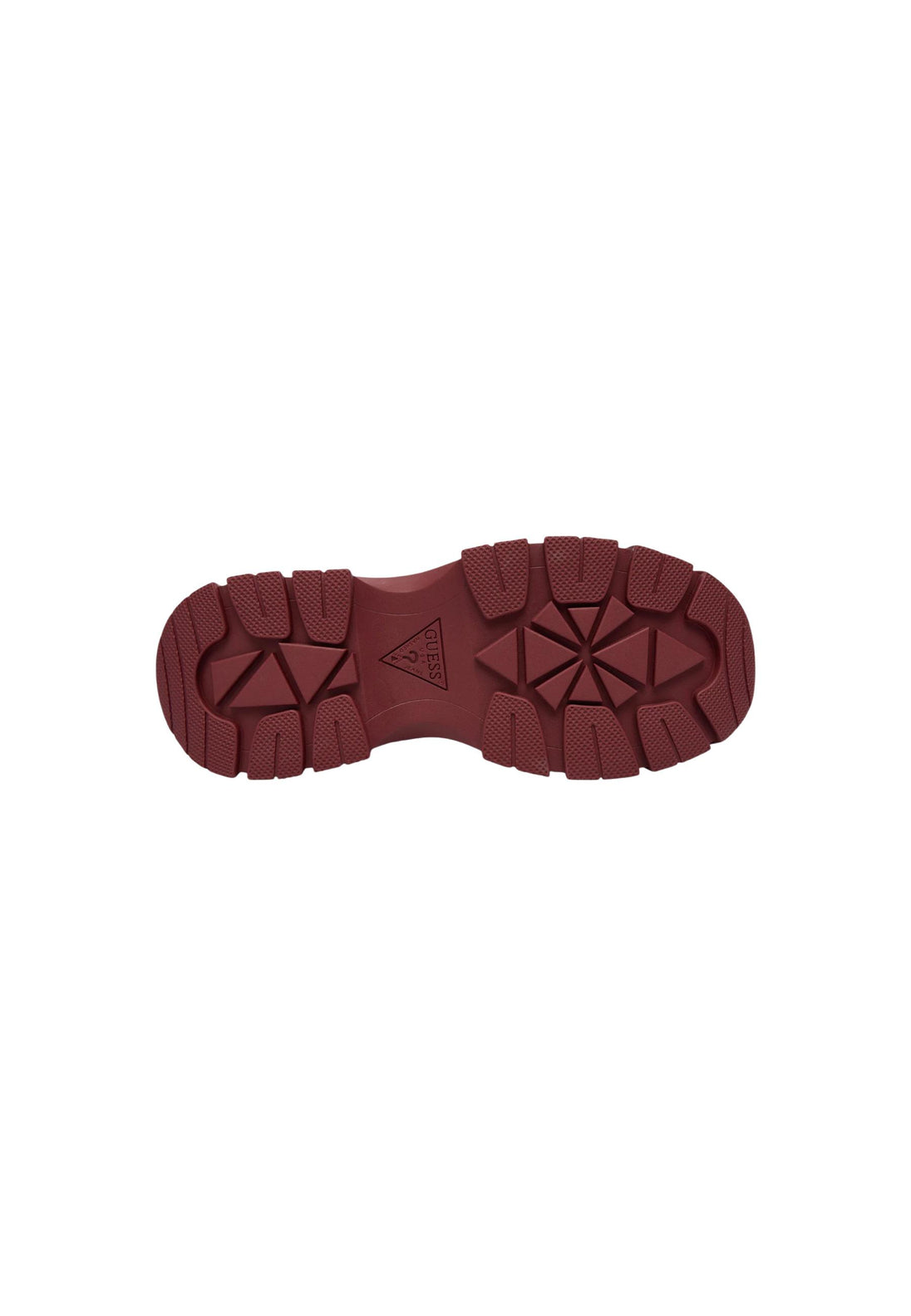 Baskets Guess couleur bordeaux — vue 4
